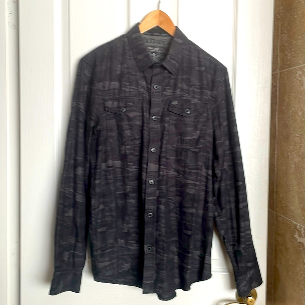 PROJEK - long sleeve camo shirt